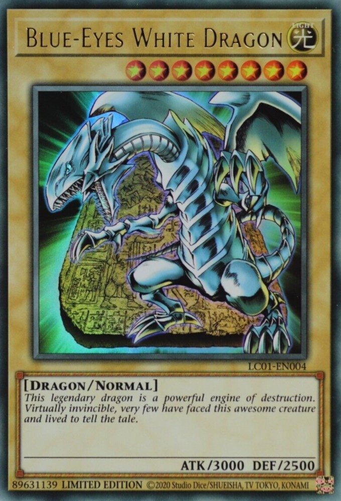 Blue-Eyes White Dragon (25th Anniversary) [LC01-EN004] Ultra Rare | Fandemonia Ltd