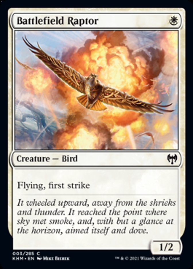 Battlefield Raptor [Kaldheim] | Fandemonia Ltd