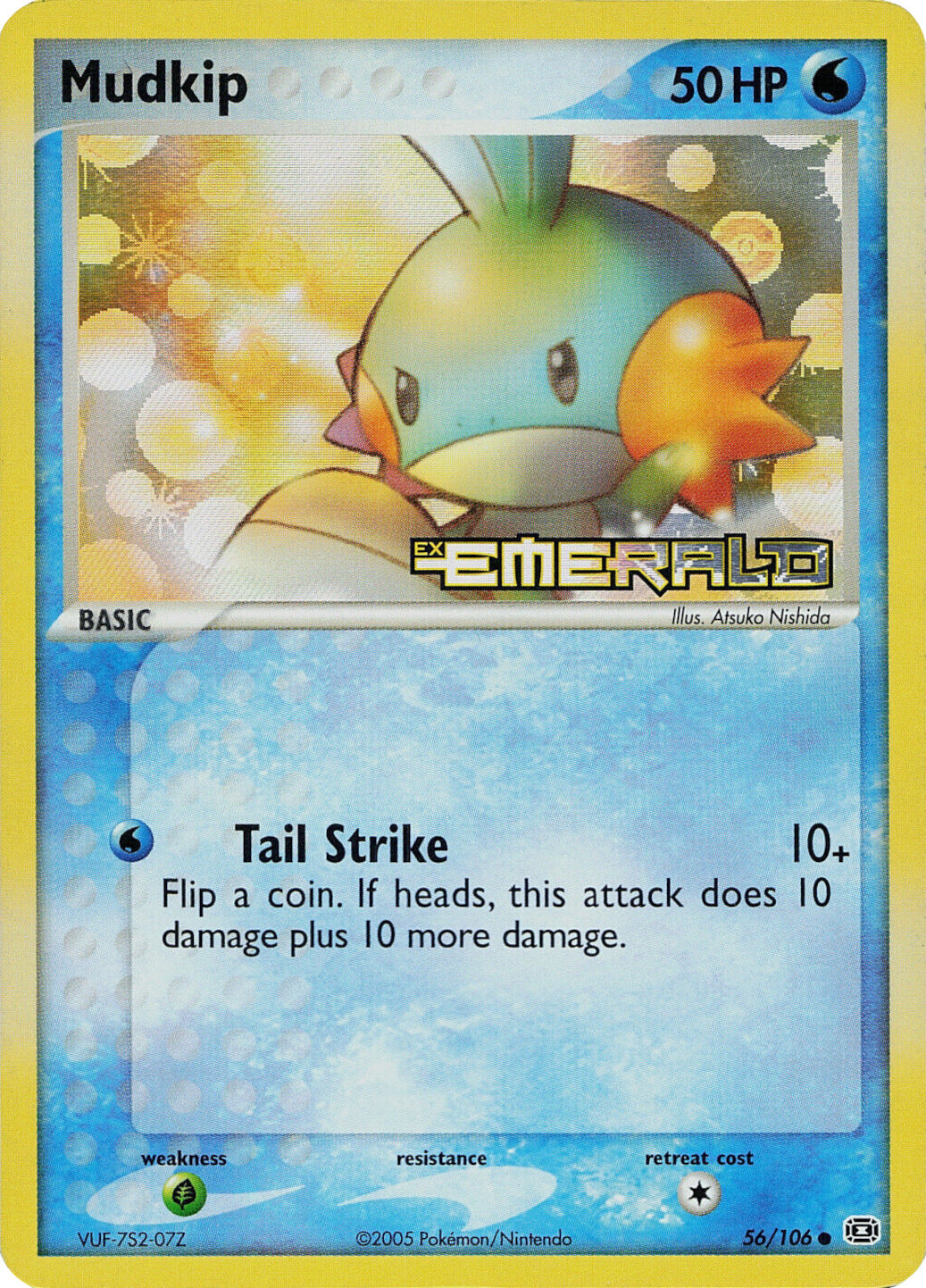 Mudkip (56/106) (Stamped) [EX: Emerald] | Fandemonia Ltd