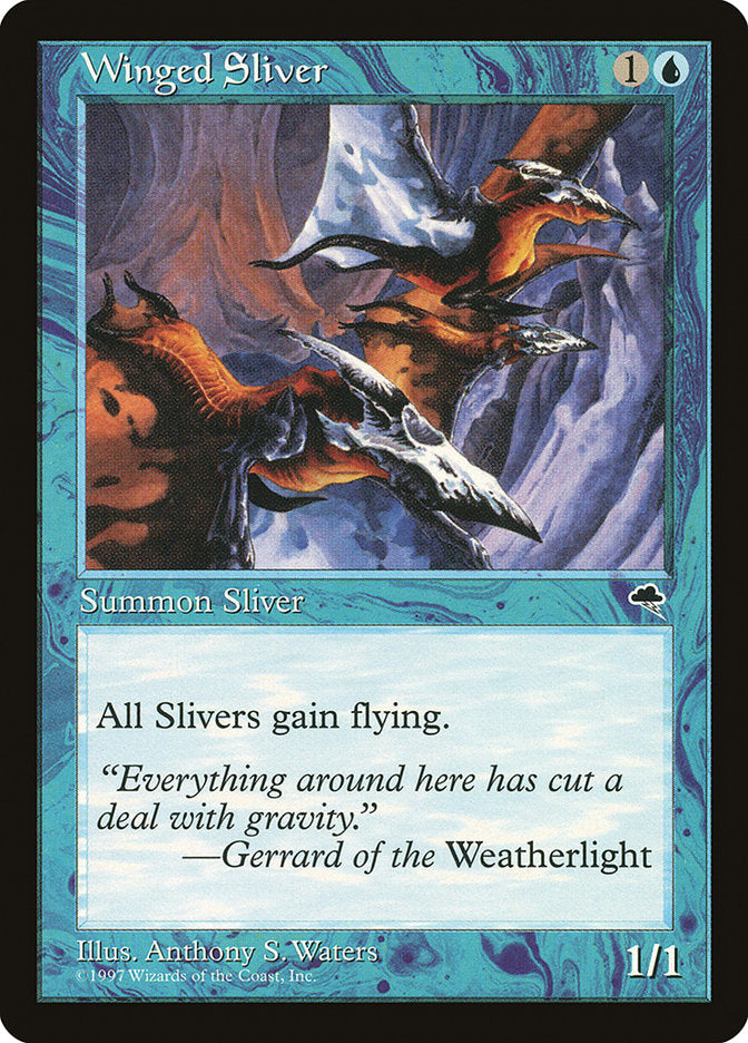 Winged Sliver [Tempest] | Fandemonia Ltd