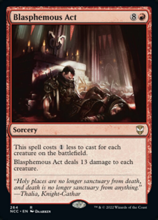 Blasphemous Act [Streets of New Capenna Commander] | Fandemonia Ltd