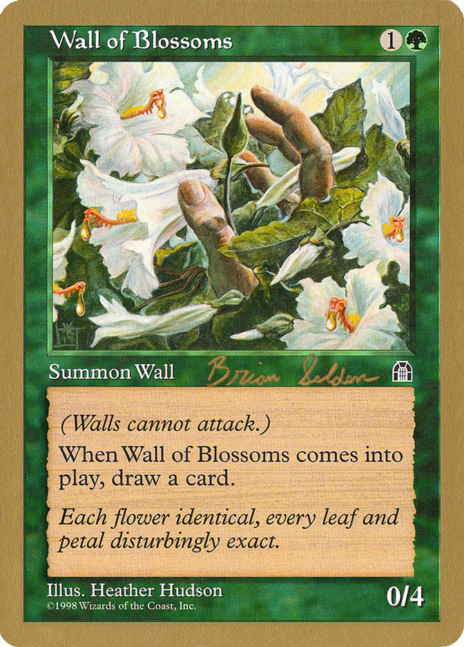 Wall of Blossoms (Brian Selden) [World Championship Decks 1998] | Fandemonia Ltd