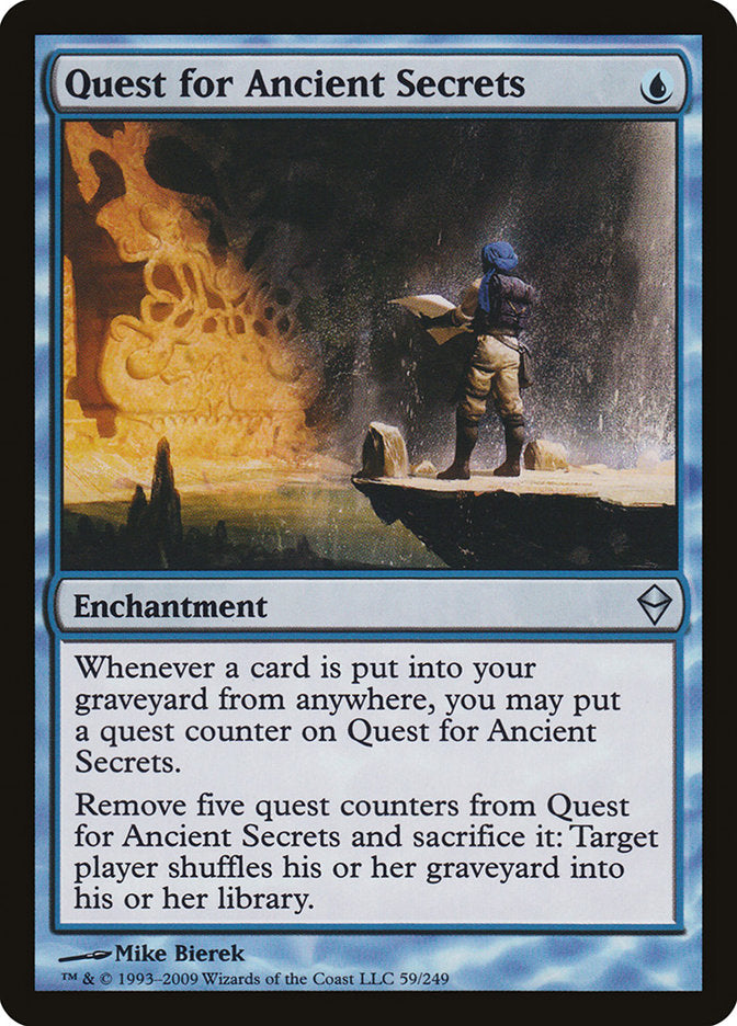 Quest for Ancient Secrets [Zendikar] | Fandemonia Ltd