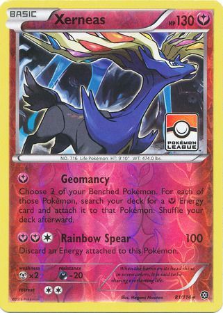 Xerneas (81/114) (Steam Siege League Promo) [XY: Steam Siege] | Fandemonia Ltd