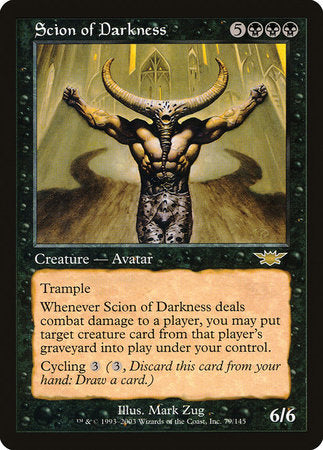 Scion of Darkness [Legions] | Fandemonia Ltd