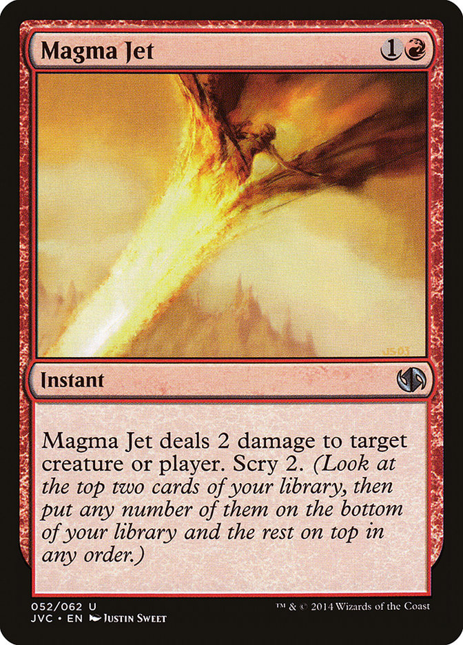 Magma Jet [Duel Decks Anthology] | Fandemonia Ltd