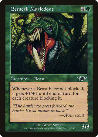 Berserk Murlodont [Legions] | Fandemonia Ltd