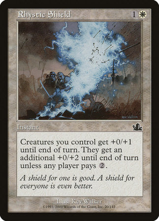Rhystic Shield [Prophecy] | Fandemonia Ltd