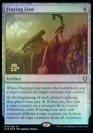 Fraying Line [Commander Legends: Battle for Baldur's Gate Prerelease Promos] | Fandemonia Ltd