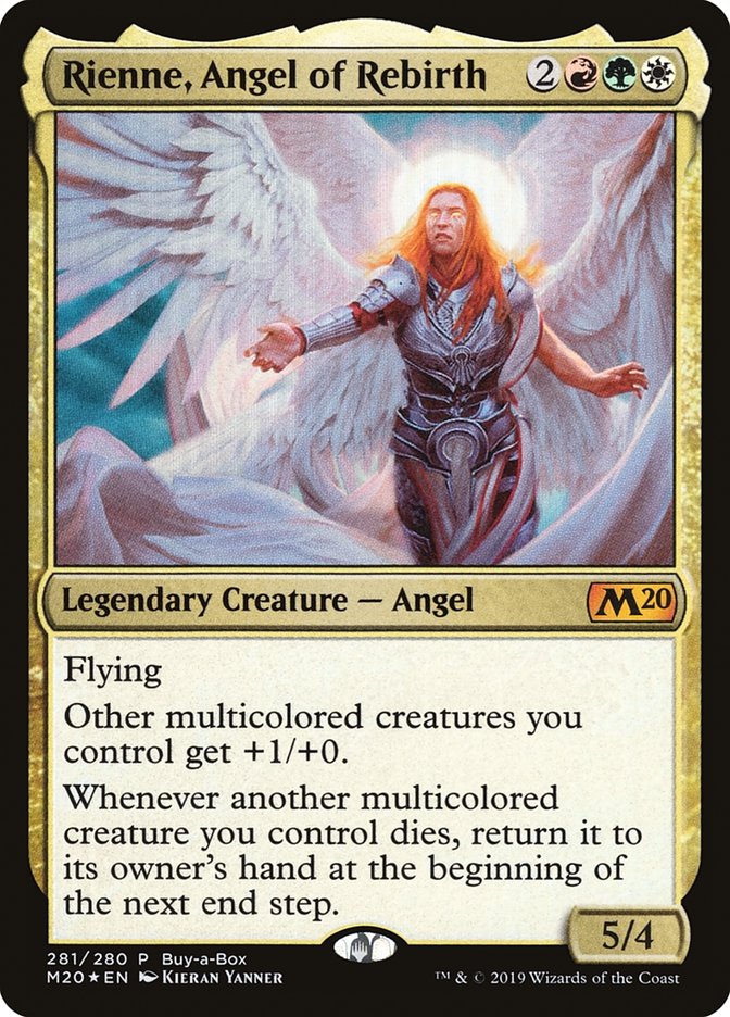 Rienne, Angel of Rebirth (Buy-A-Box) [Core Set 2020] | Fandemonia Ltd