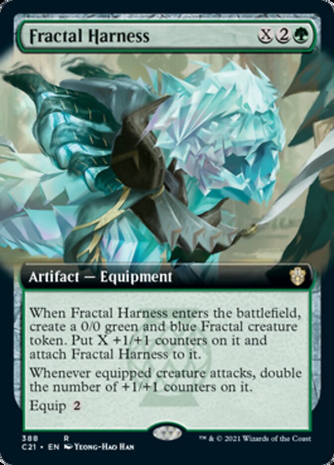 Fractal Harness (Extended) [Commander 2021] | Fandemonia Ltd