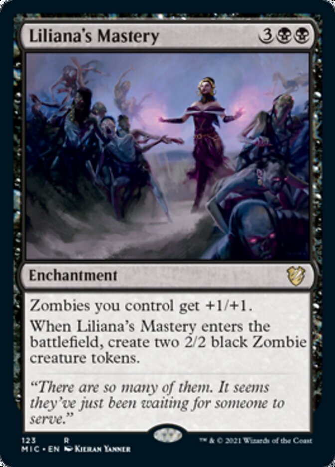 Liliana's Mastery [Innistrad: Midnight Hunt Commander] | Fandemonia Ltd