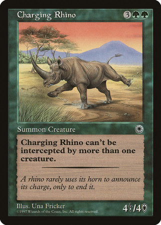 Charging Rhino [Portal] | Fandemonia Ltd