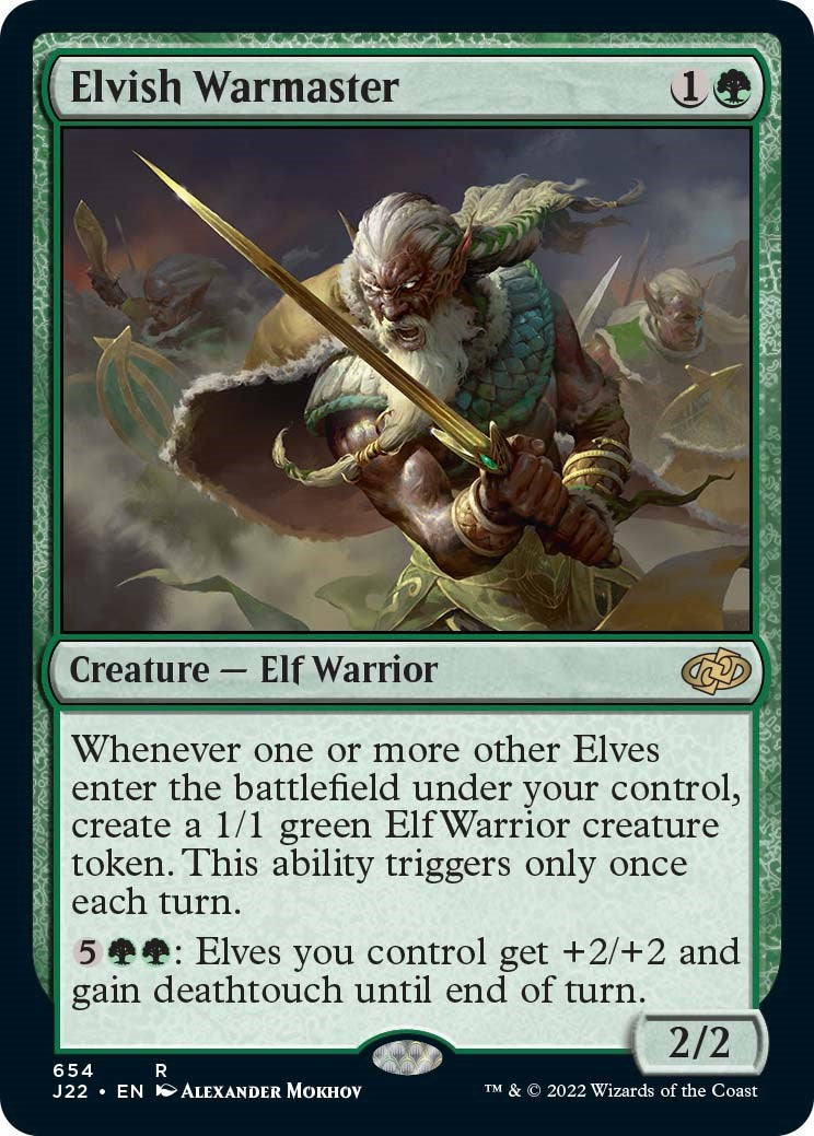 Elvish Warmaster [Jumpstart 2022] | Fandemonia Ltd
