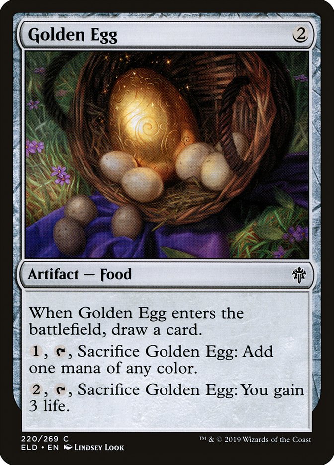 Golden Egg [Throne of Eldraine] | Fandemonia Ltd