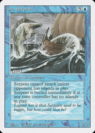 Sea Serpent [Revised Edition] | Fandemonia Ltd