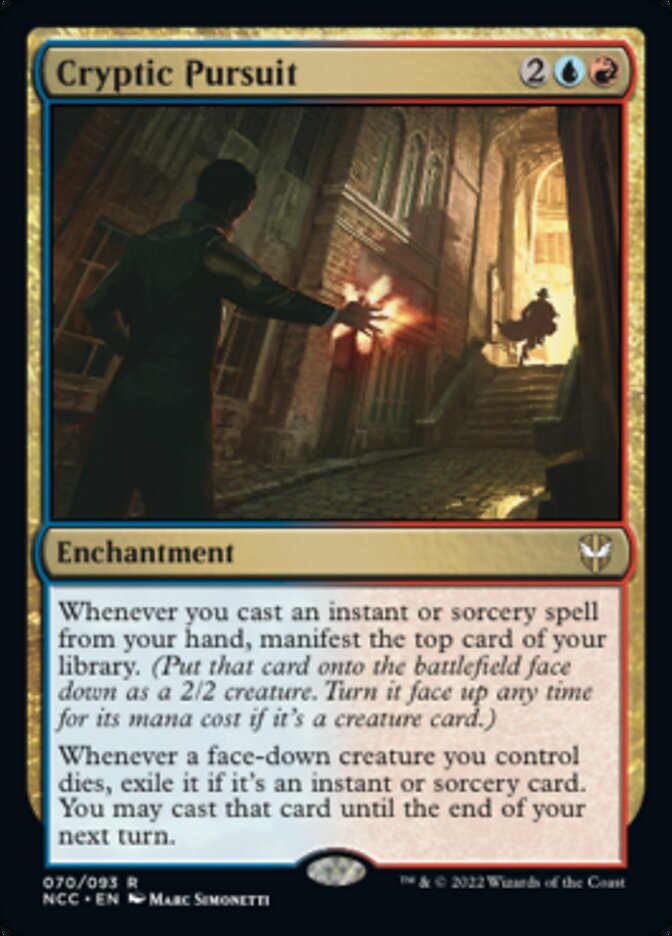 Cryptic Pursuit [Streets of New Capenna Commander] | Fandemonia Ltd