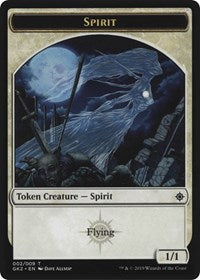 Spirit (002) // Spirit (010) Token [Ravnica Allegiance: Guild Kits] | Fandemonia Ltd