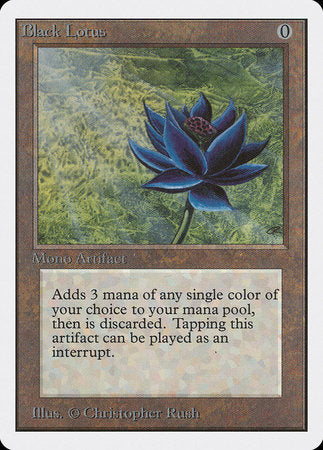 Black Lotus [Unlimited Edition] | Fandemonia Ltd