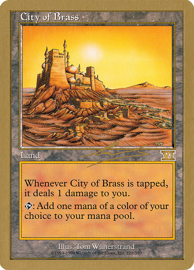 City of Brass (Nicolas Labarre) [World Championship Decks 2000] | Fandemonia Ltd