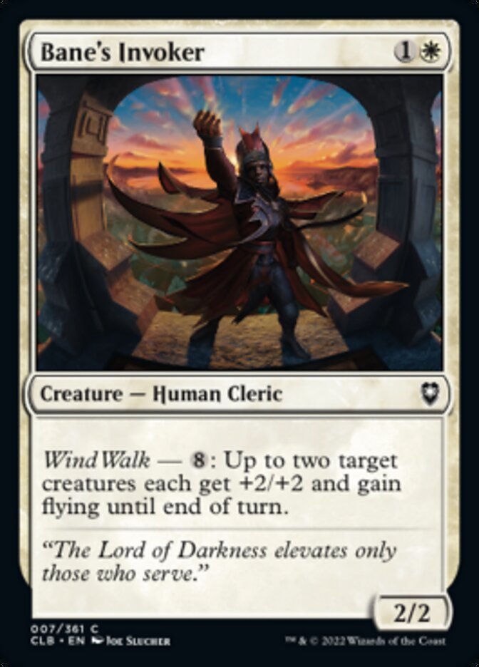Bane's Invoker [Commander Legends: Battle for Baldur's Gate] | Fandemonia Ltd