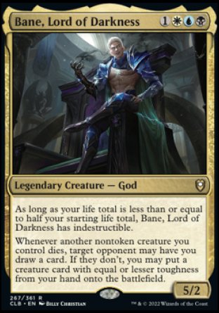 Bane, Lord of Darkness [Commander Legends: Battle for Baldur's Gate] | Fandemonia Ltd