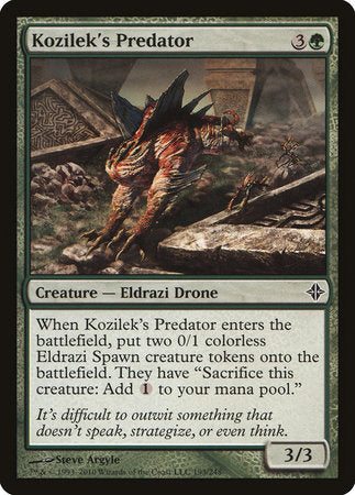 Kozilek's Predator [Rise of the Eldrazi] | Fandemonia Ltd