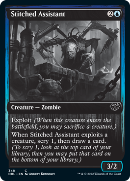 Stitched Assistant [Innistrad: Double Feature] | Fandemonia Ltd