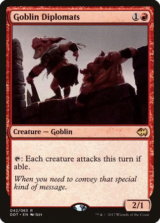 Goblin Diplomats [Duel Decks: Merfolk vs. Goblins] | Fandemonia Ltd