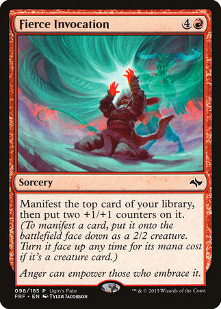 Fierce Invocation [Ugin's Fate] | Fandemonia Ltd