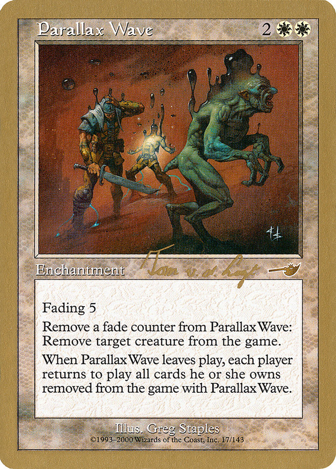 Parallax Wave (Tom van de Logt) [World Championship Decks 2000] | Fandemonia Ltd
