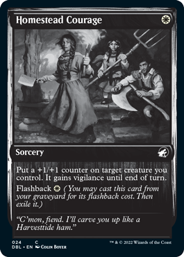 Homestead Courage [Innistrad: Double Feature] | Fandemonia Ltd