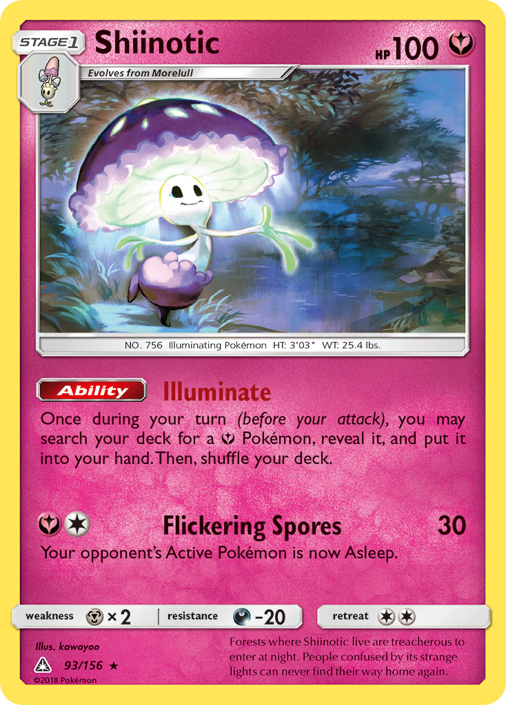 Shiinotic (93/156) [Sun & Moon: Ultra Prism] | Fandemonia Ltd