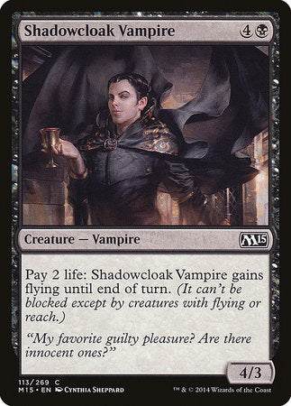 Shadowcloak Vampire [Magic 2015] | Fandemonia Ltd