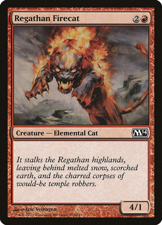 Regathan Firecat [Magic 2014] | Fandemonia Ltd
