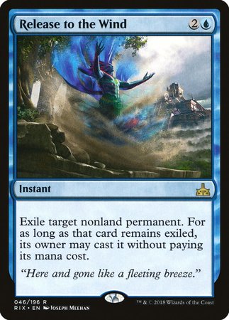 Release to the Wind [Rivals of Ixalan] | Fandemonia Ltd