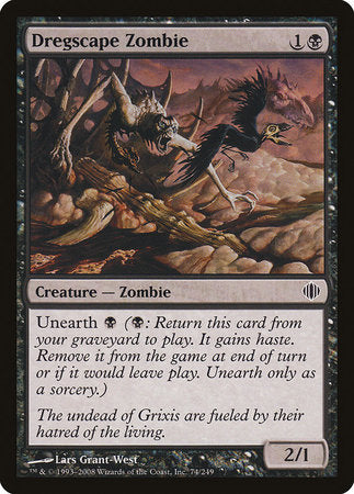 Dregscape Zombie [Shards of Alara] | Fandemonia Ltd