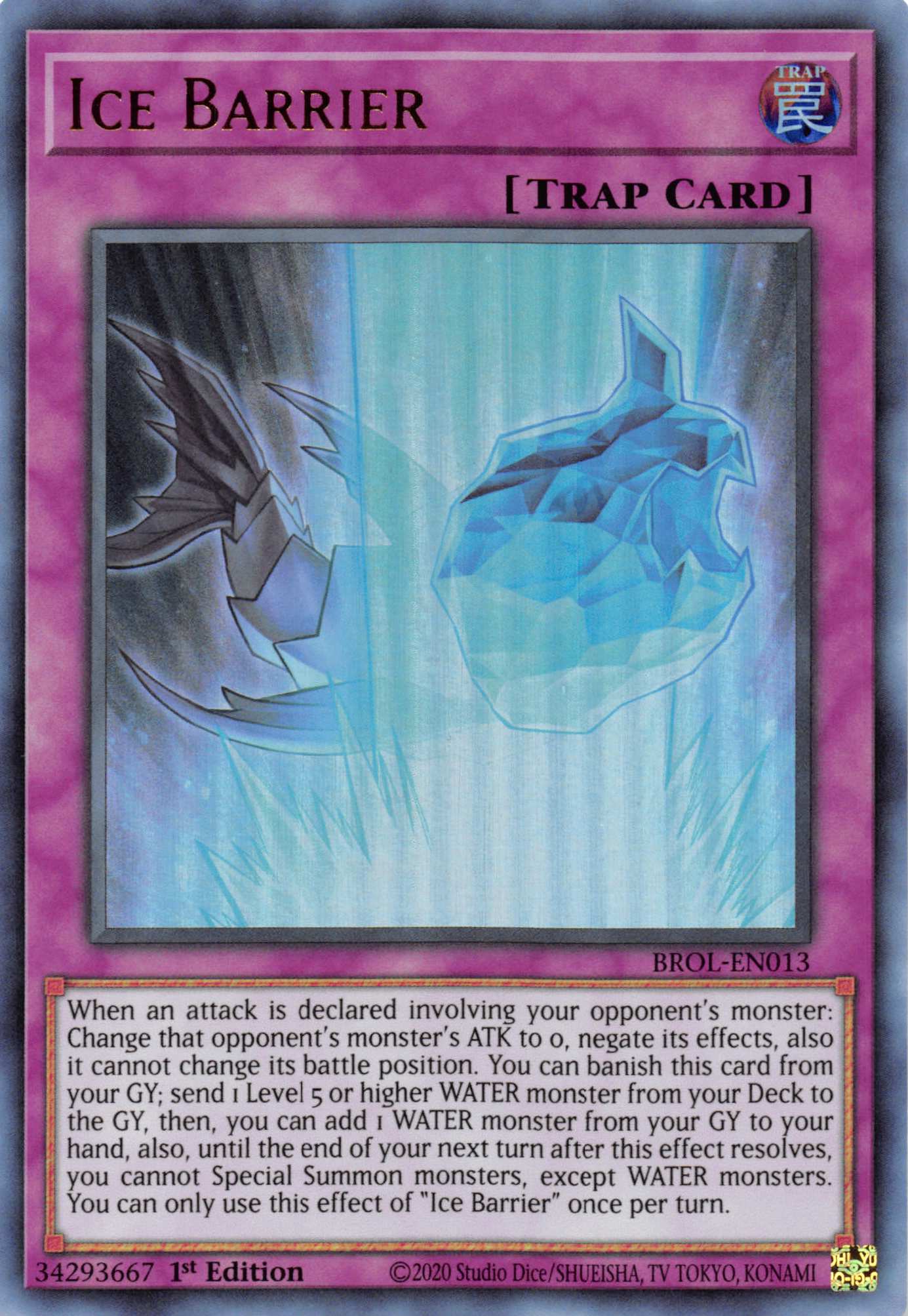 Ice Barrier [BROL-EN013] Ultra Rare | Fandemonia Ltd
