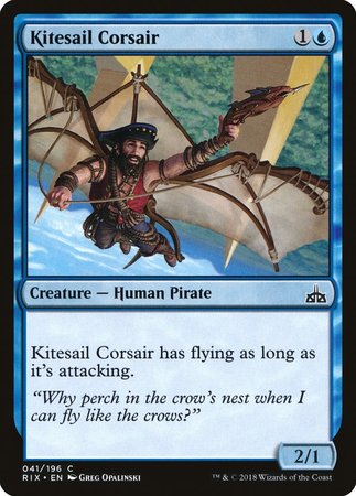 Kitesail Corsair [Rivals of Ixalan] | Fandemonia Ltd