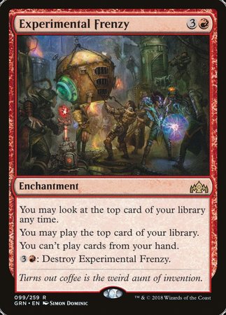 Experimental Frenzy [Guilds of Ravnica] | Fandemonia Ltd