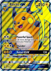 Raichu GX (SM90) (Jumbo Card) [Sun & Moon: Black Star Promos] | Fandemonia Ltd