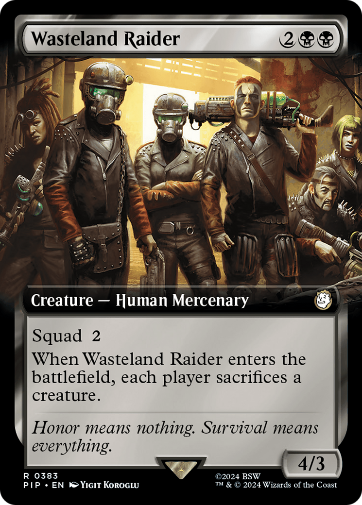 Wasteland Raider (Extended Art) [Fallout] | Fandemonia Ltd