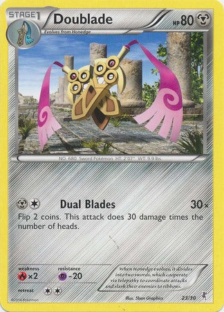 Doublade (23/30) [XY: Trainer Kit 1 - Bisharp] | Fandemonia Ltd