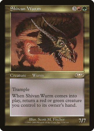 Shivan Wurm [Planeshift] | Fandemonia Ltd