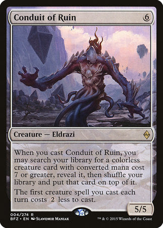 Conduit of Ruin [Battle for Zendikar] | Fandemonia Ltd