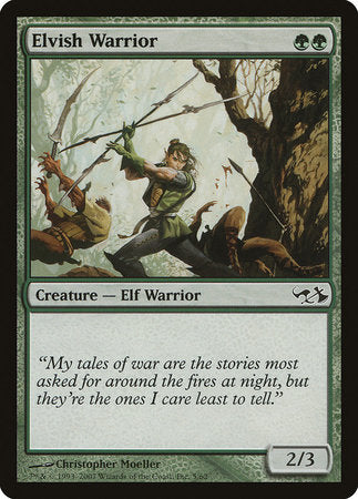 Elvish Warrior [Duel Decks: Elves vs. Goblins] | Fandemonia Ltd