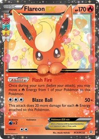 Flareon EX (RC6/RC32) [Generations: Radiant Collection] | Fandemonia Ltd