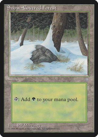 Snow-Covered Forest [Ice Age] | Fandemonia Ltd