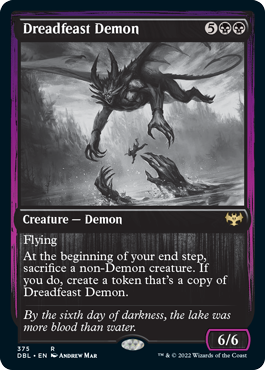 Dreadfeast Demon [Innistrad: Double Feature] | Fandemonia Ltd