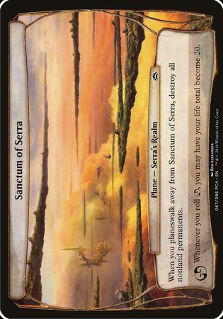 Sanctum of Serra (Planechase Anthology) [Planechase Anthology Planes] | Fandemonia Ltd